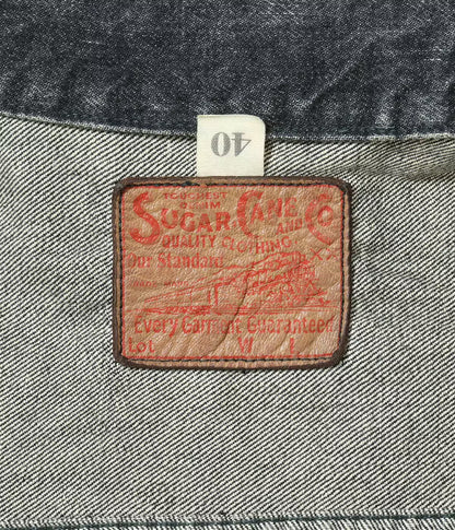 Sugar Cane SC15650H Type-2 Denim Jacket 1953 Model Black Hard Wash