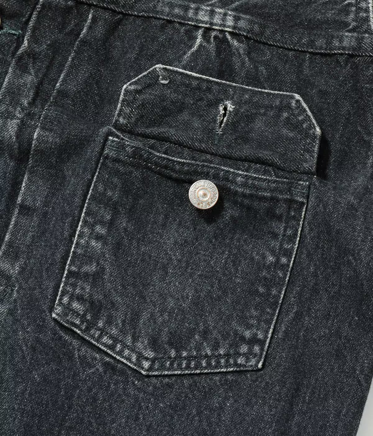 Sugar Cane SC15650H Type-2 Denim Jacket 1953 Model Black Hard Wash