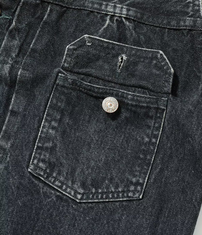 Sugar Cane SC15650H Type-2 Denim Jacket 1953 Model Black Hard Wash