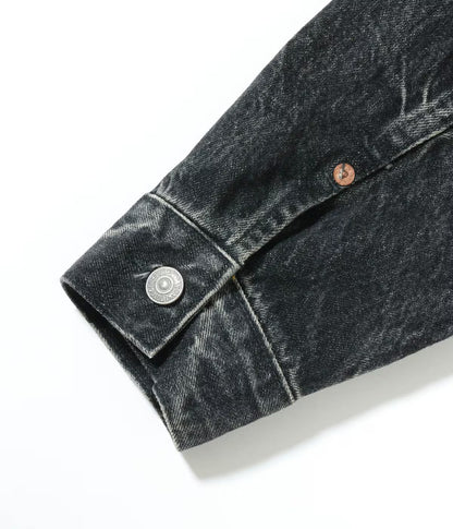 Sugar Cane SC15650H Type-2 Denim Jacket 1953 Model Black Hard Wash