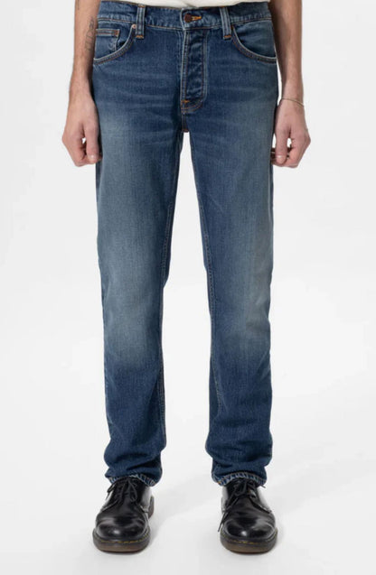 Nudie Solid Ollie Wild Blue