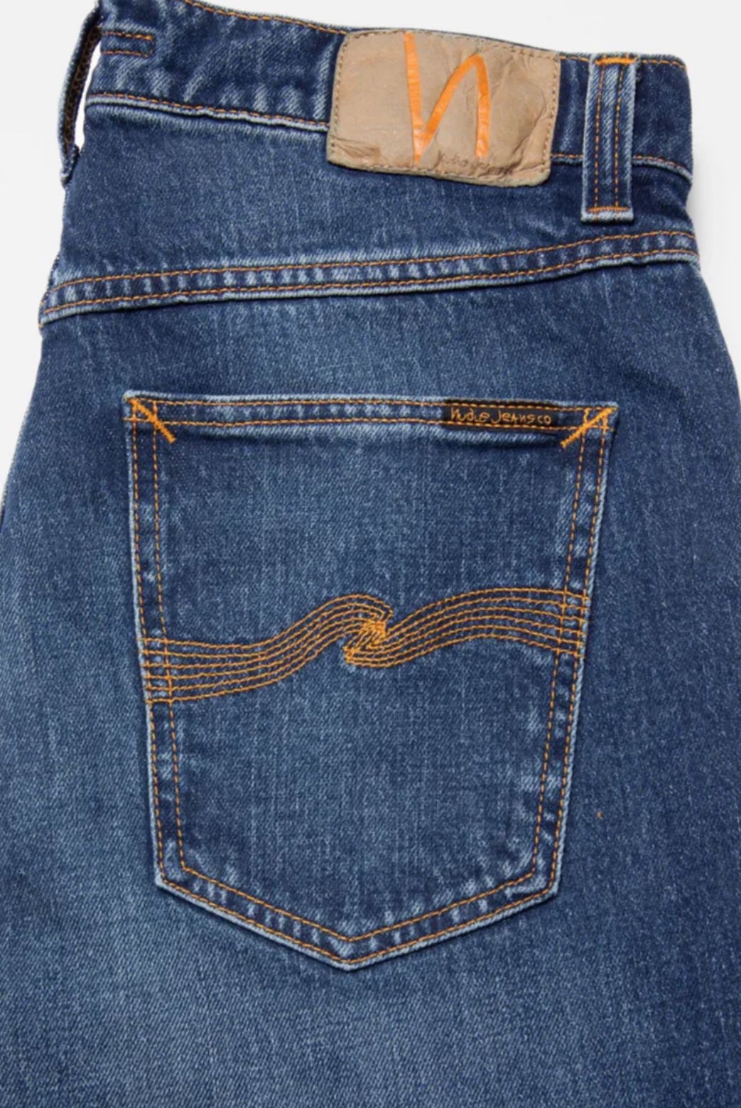 Nudie Solid Ollie Wild Blue