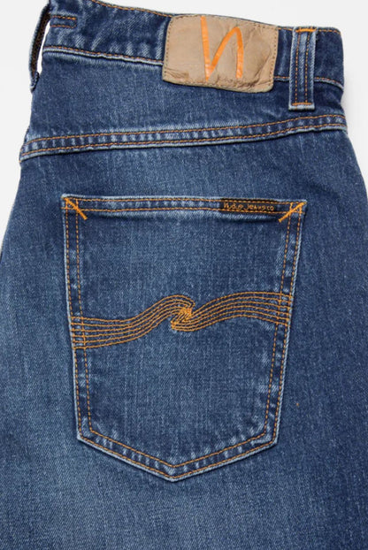 Nudie Solid Ollie Wild Blue