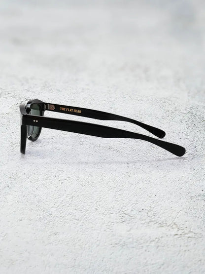 The Flat Head FN-IW-GL101 Sunglasses- Black