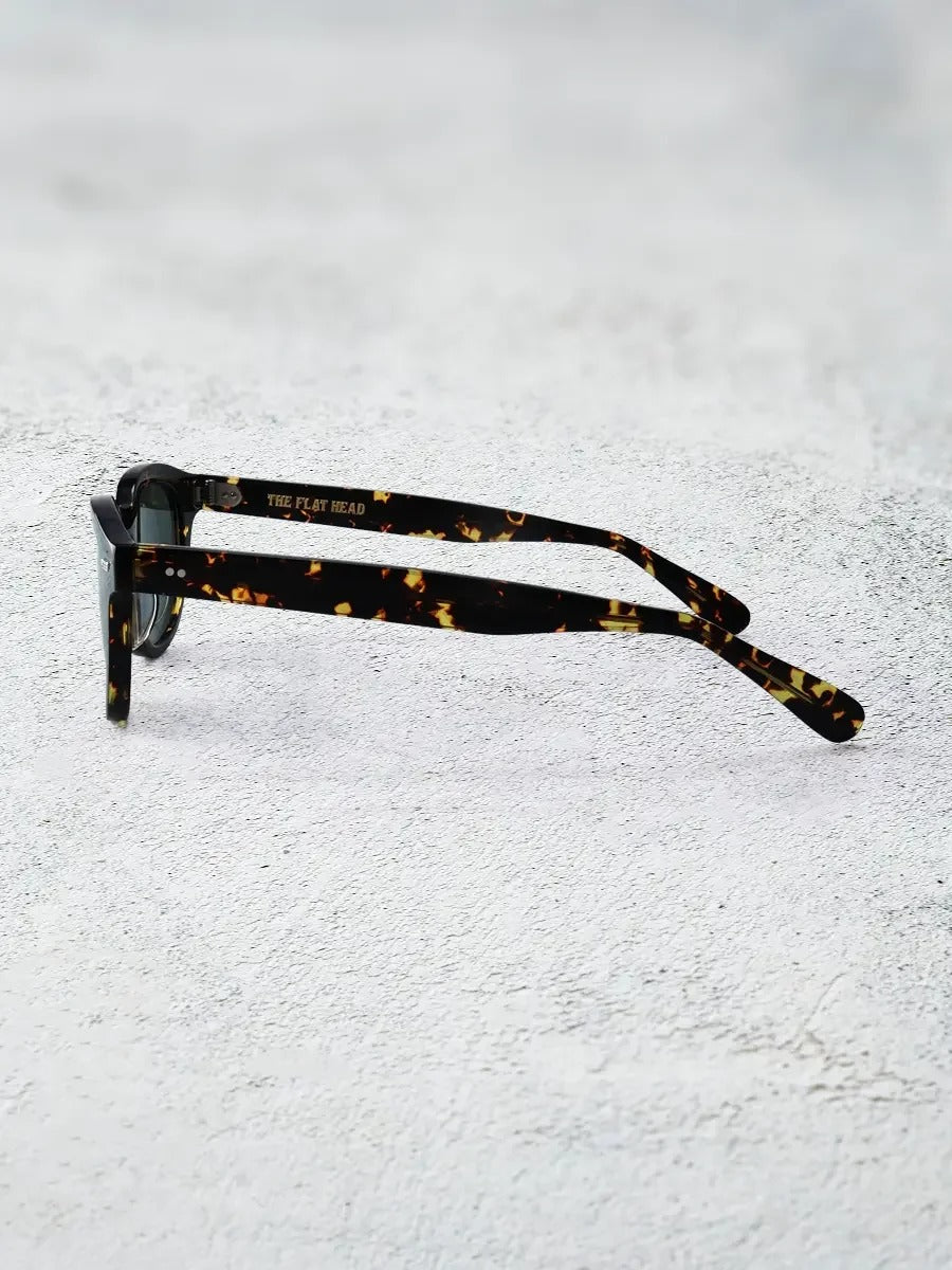 The Flat Head FN-IW-GL101 Sunglasses - Brown Tortoise
