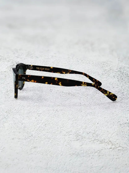 The Flat Head FN-IW-GL101 Sunglasses - Brown Tortoise