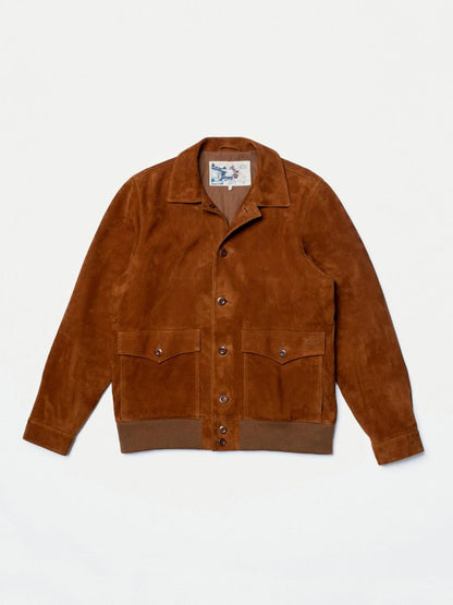 Steve Leather Jacket Cognac