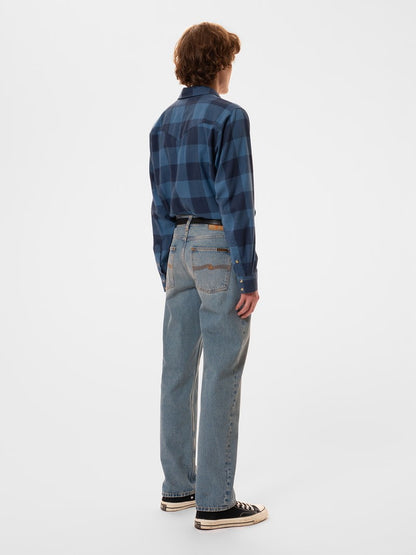 George Flannel Shirt Blue