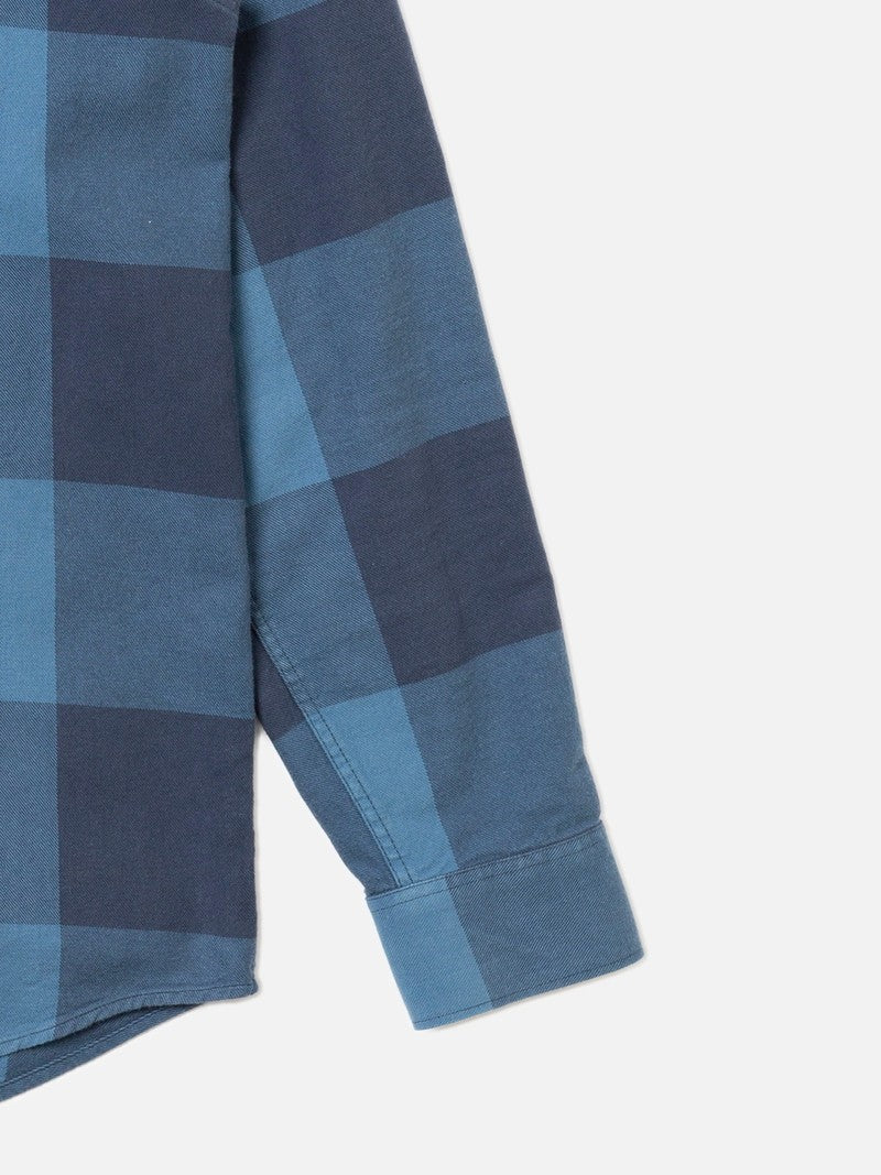 George Flannel Shirt Blue
