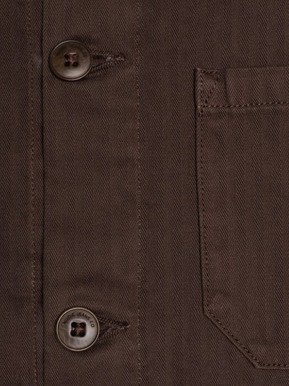Buddy Herringbone Chore Jacket C54/Walnut