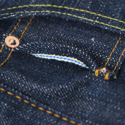 Pure Blue Japan KS-15oz-013 "Kasuri" Selvedge Jeans (Slim Tapered)