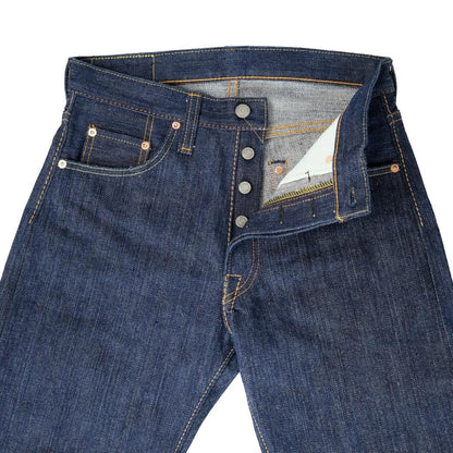 Pure Blue Japan KS-15oz-013 "Kasuri" Selvedge Jeans (Slim Tapered)
