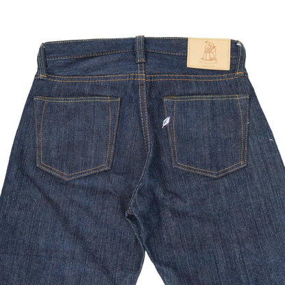 Pure Blue Japan KS-15oz-019 "Kasuri" Selvedge Jeans (Relaxed Tapered)