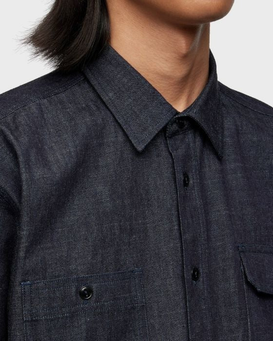 MOMOTARO MALS1000 ID TRIPLE STITCH L/S DENIM SHIRT