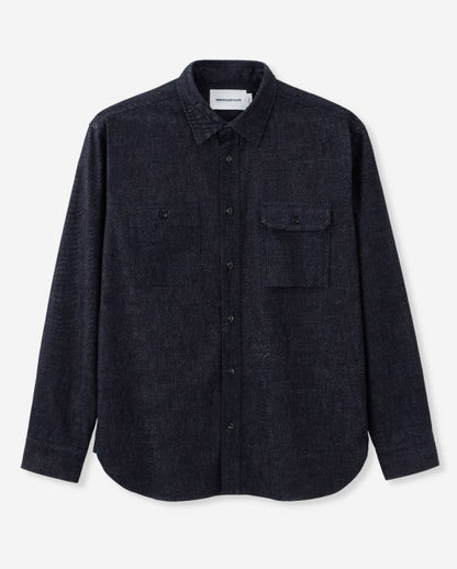MOMOTARO MALS1000 ID TRIPLE STITCH L/S DENIM SHIRT