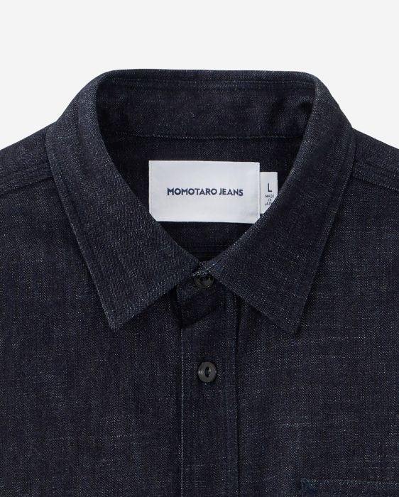 MOMOTARO MALS1000 ID TRIPLE STITCH L/S DENIM SHIRT