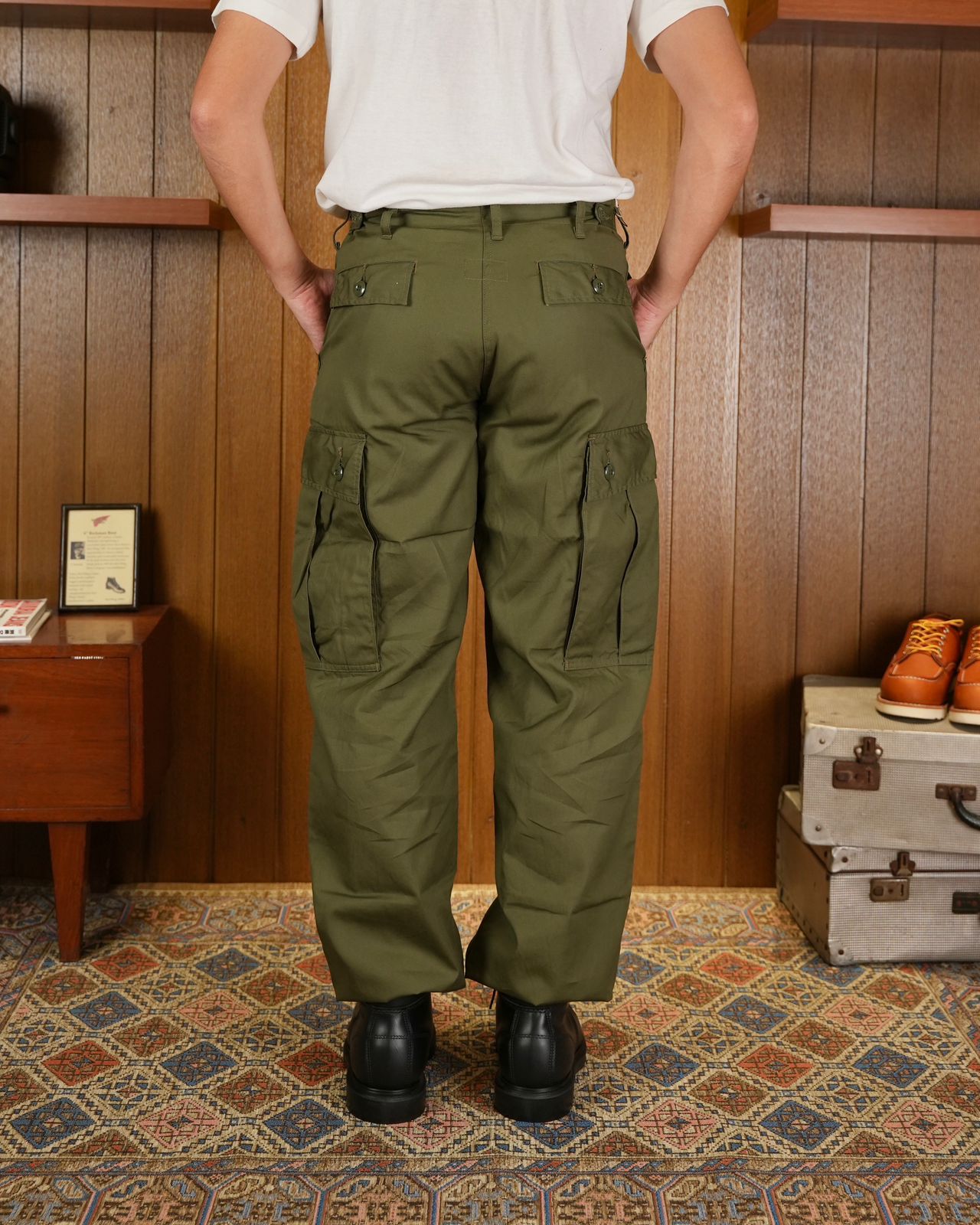 Buzz Rickson Trouser Combat BR42500 149OLV – LIMBRO DENIM