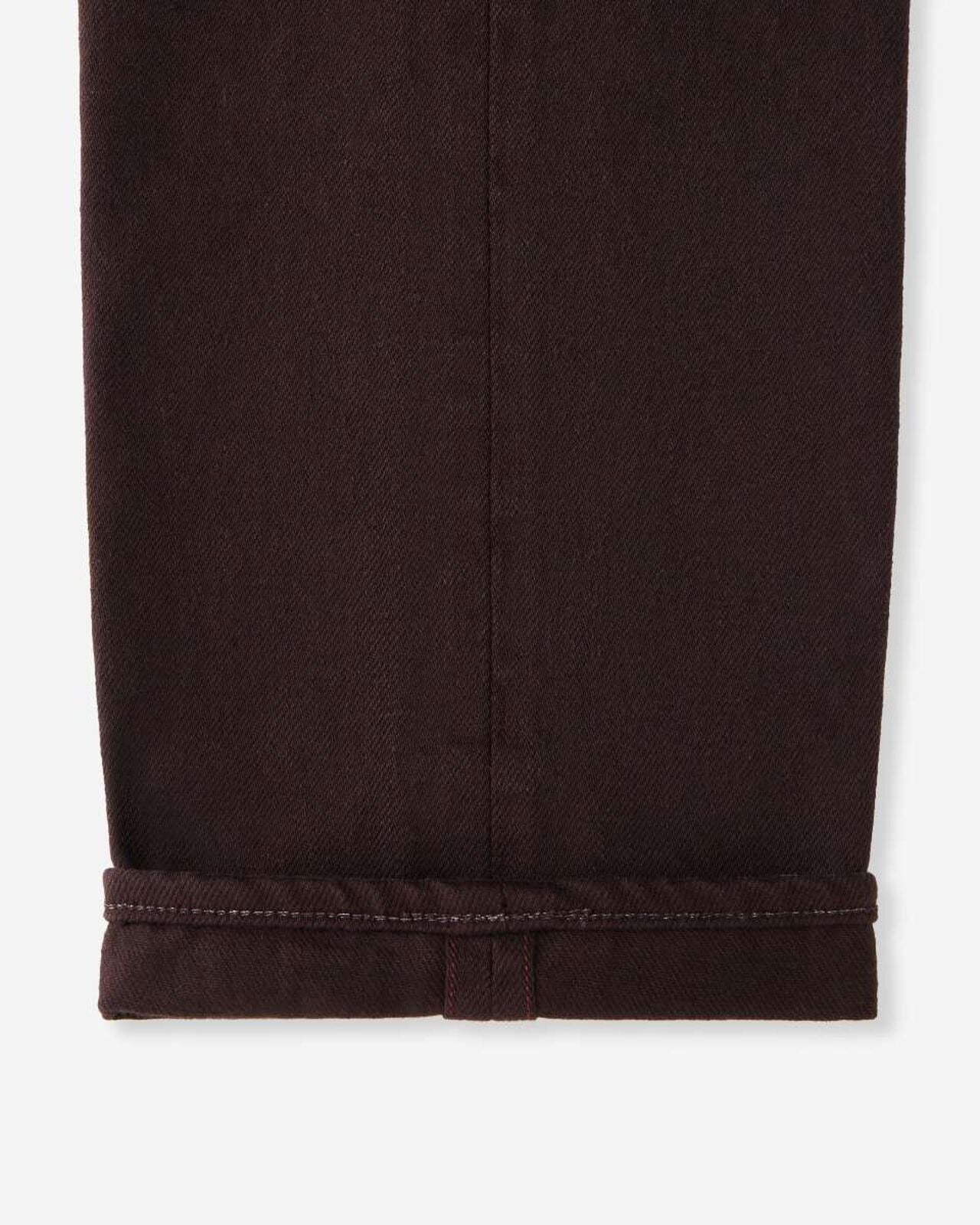 MOMOTARO JEANS MMJE6300 15oz #200 Tapered "Onigurumi Dyed" Jeans Brown