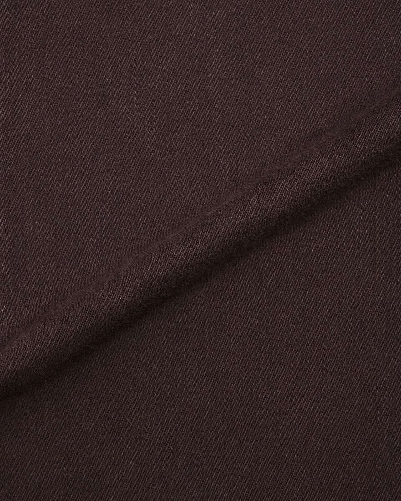 MOMOTARO JEANS MMJE6300 15oz #200 Tapered "Onigurumi Dyed" Jeans Brown