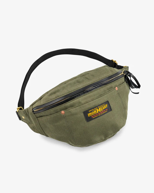 Iron Heart IHE-53-ODG 12oz Whipcord Waist Bag Olive Drab Green