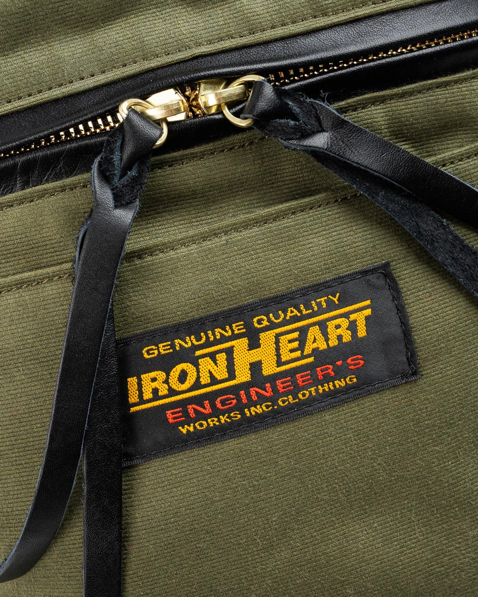 Iron Heart IHE-53-ODG 12oz Whipcord Waist Bag Olive Drab Green