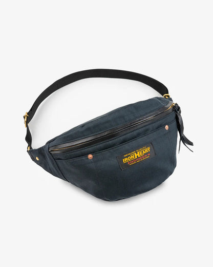 Iron Heart IHE-53-NAV 12oz Whipcord Waist Bag Navy