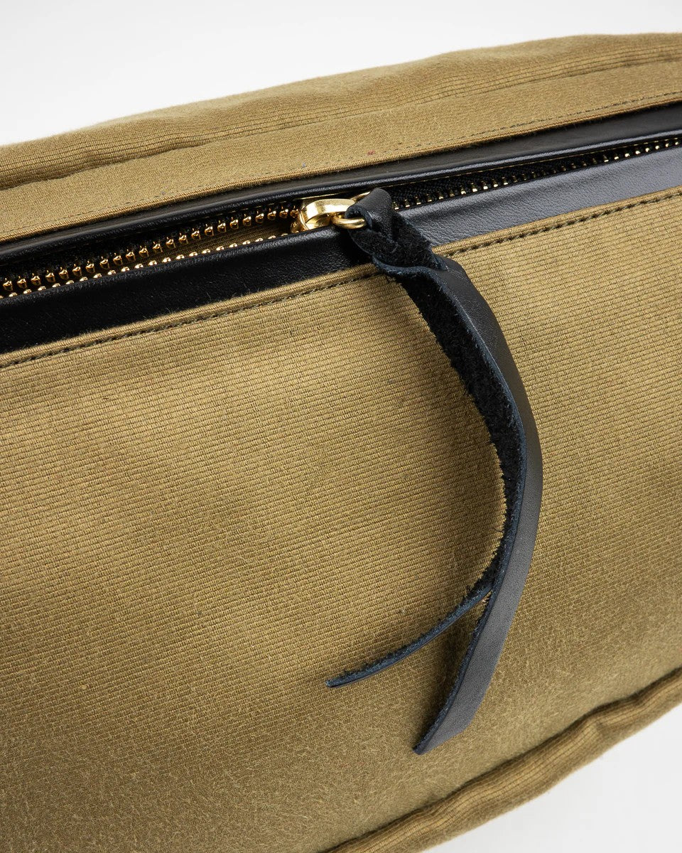 Iron Heart IHE-53-KHA 12oz Whipcord Waist Bag Khaki