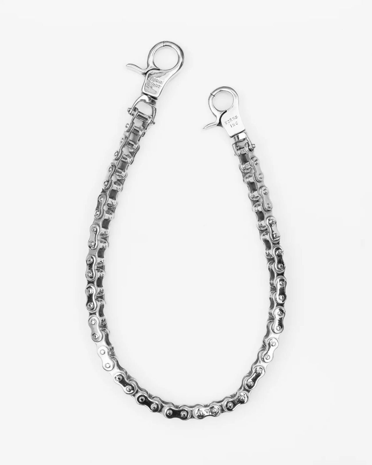 Iron Heart IHSI-01 "Motorcycle Chain" Wallet Chain - Sterling Silver
