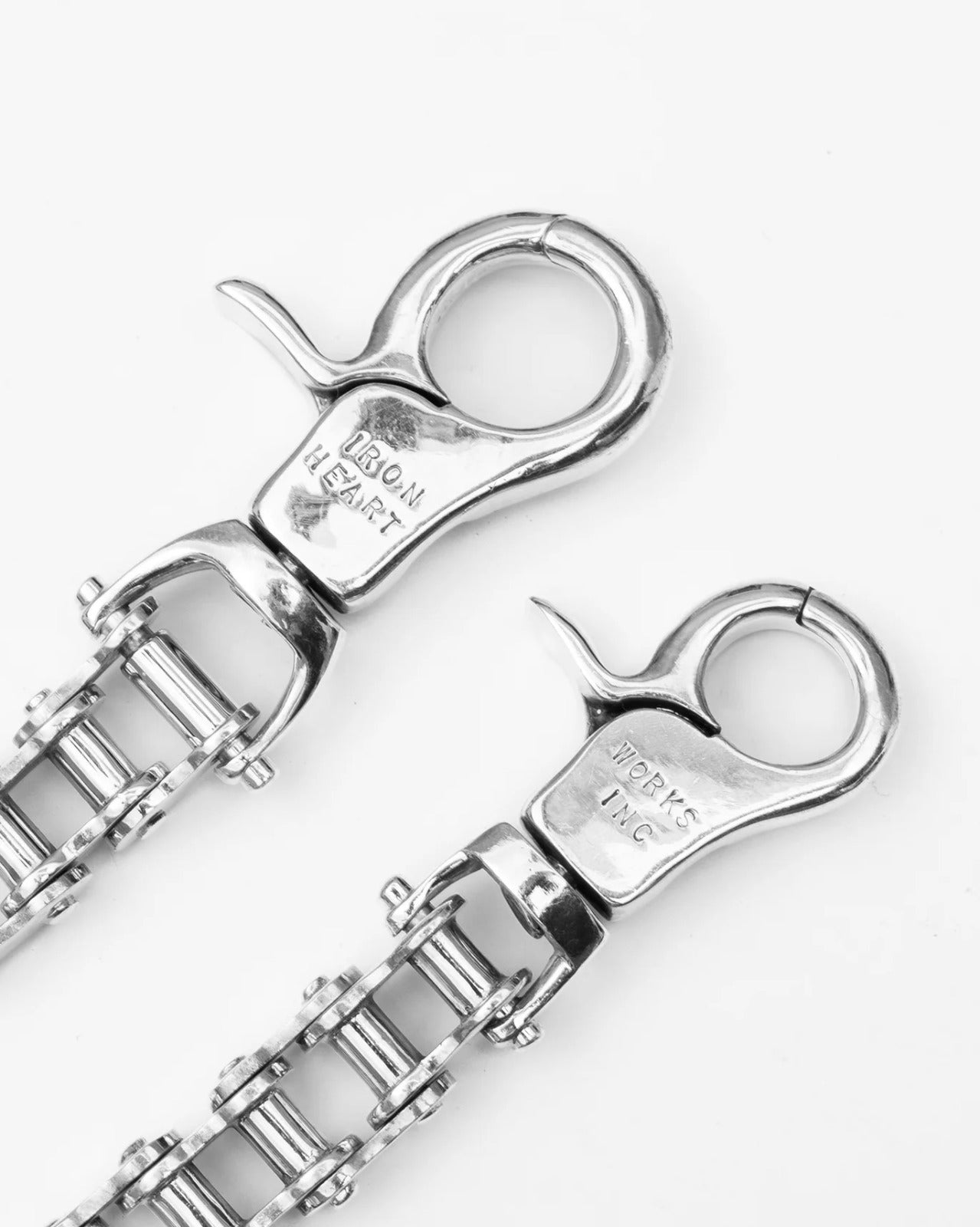 Iron Heart IHSI-01 "Motorcycle Chain" Wallet Chain - Sterling Silver