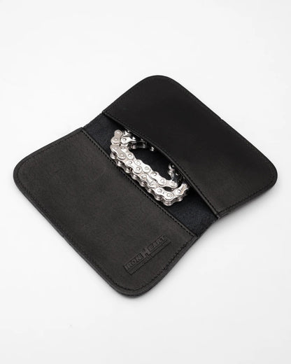 Iron Heart IHSI-01 "Motorcycle Chain" Wallet Chain - Sterling Silver