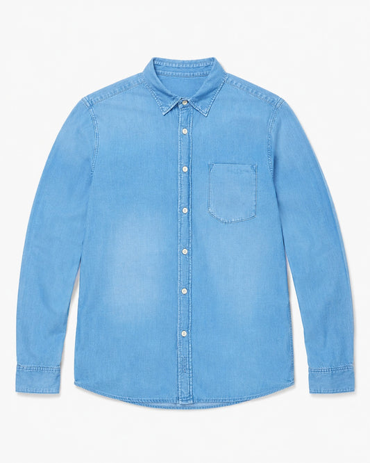 Henry Diagonal Indigo