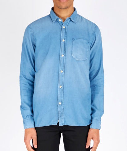 Henry Diagonal Indigo