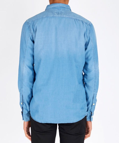 Henry Diagonal Indigo