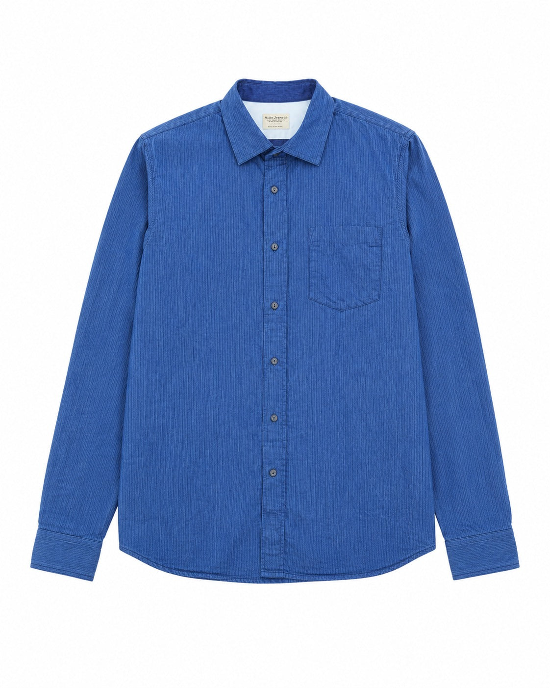Henry Indigo Herringbone