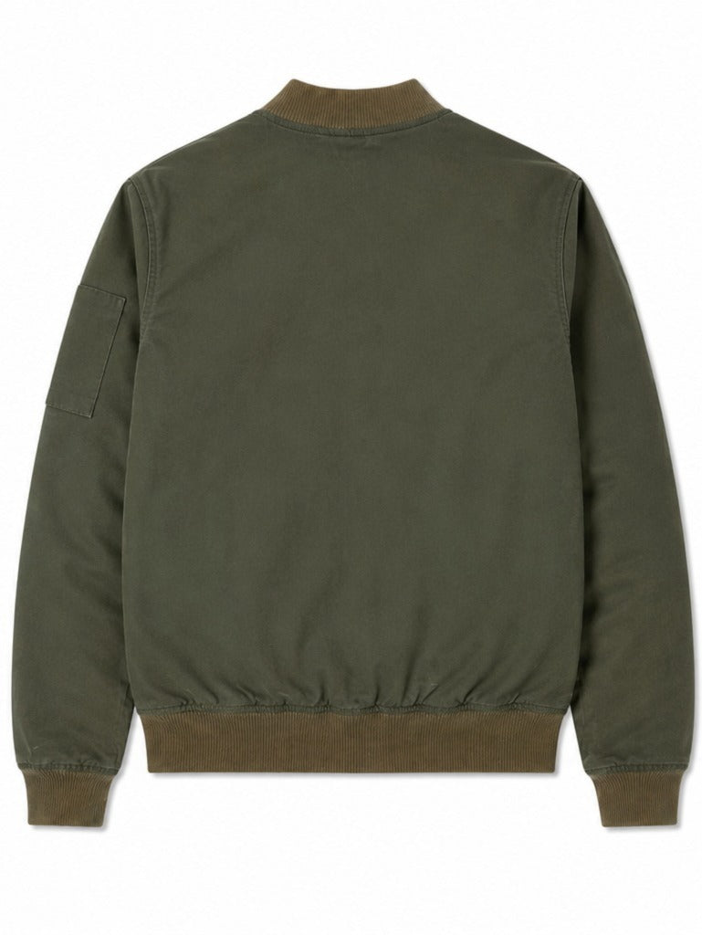 Alexander Canvas Bomber Desert Green