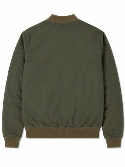 Alexander Canvas Bomber Desert Green