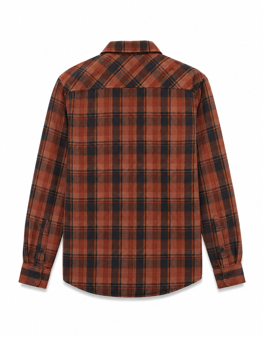 Sten Overdyed Check Mantle Red