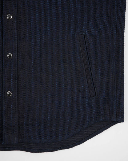 Iron Heart IHSH-437-IND 13.5oz Dobby Cloth CPO Shirt - Indigo