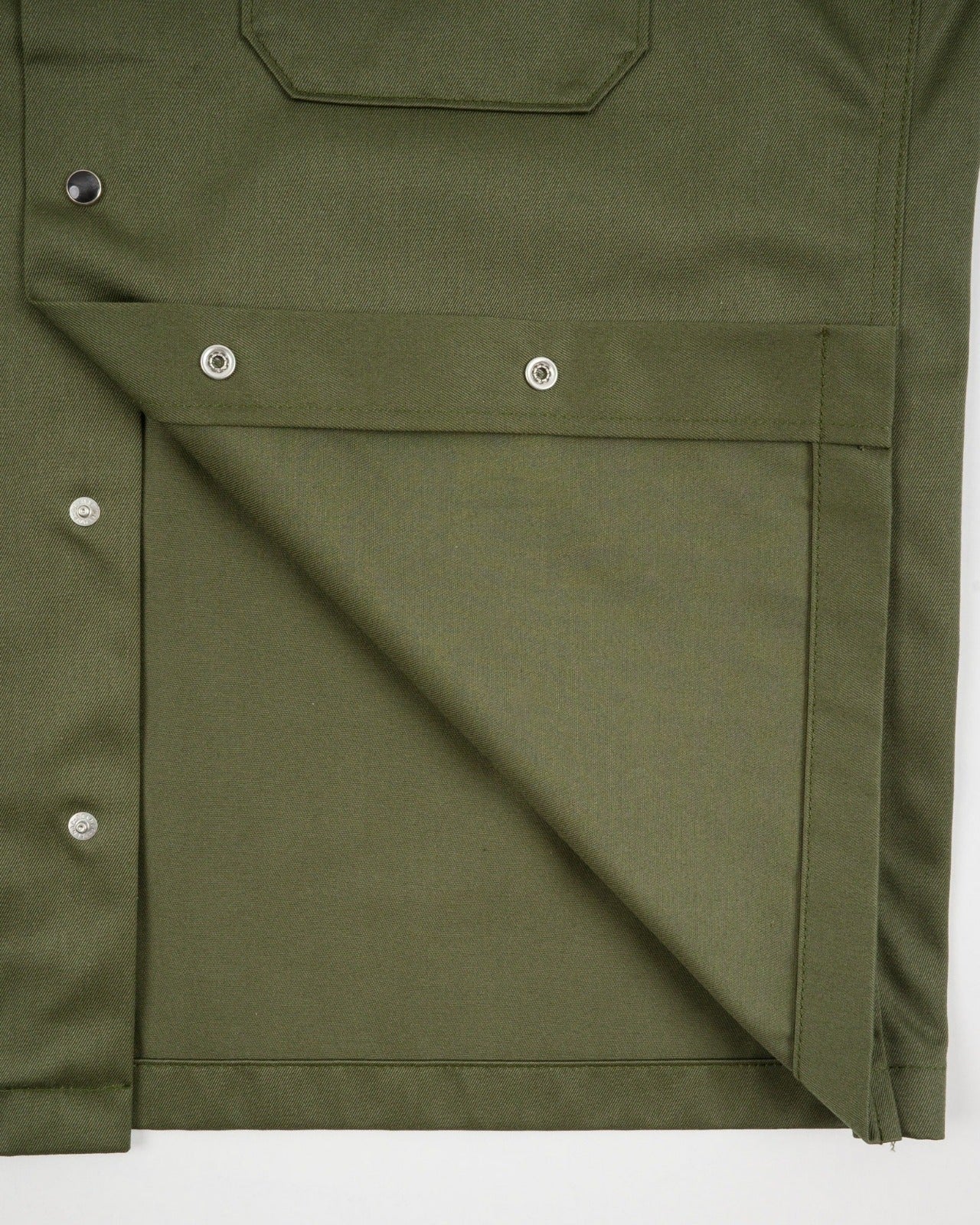 Iron Heart IHSH-446-ODG 9.6oz T/C Short Sleeved Mechanic Shirt - Olive Drab Green