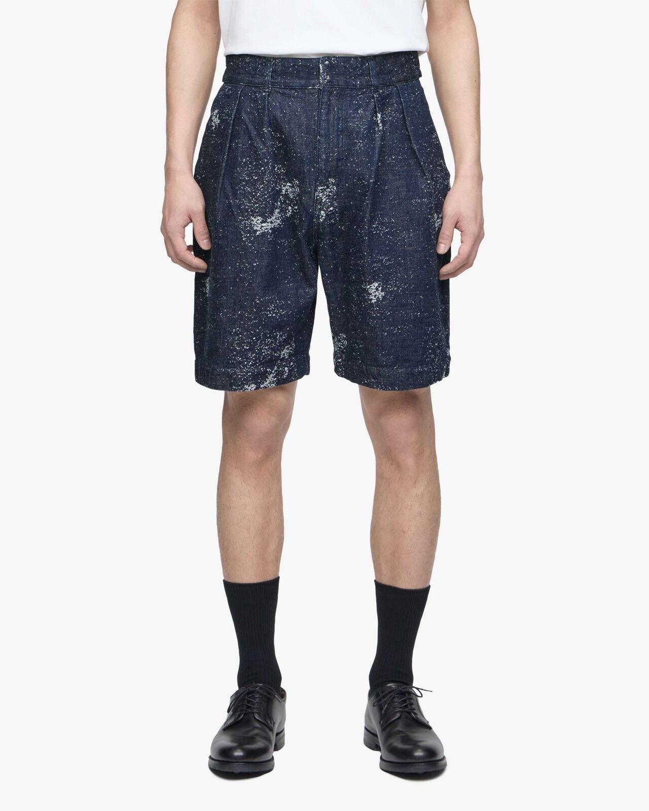 Momotaro Jeans MMSP6500ID WIDE SHORTS - JAGUARD