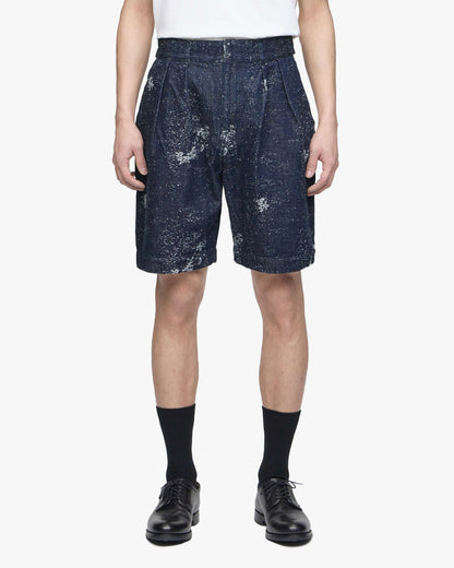 Momotaro Jeans MMSP6500ID WIDE SHORTS - JAGUARD
