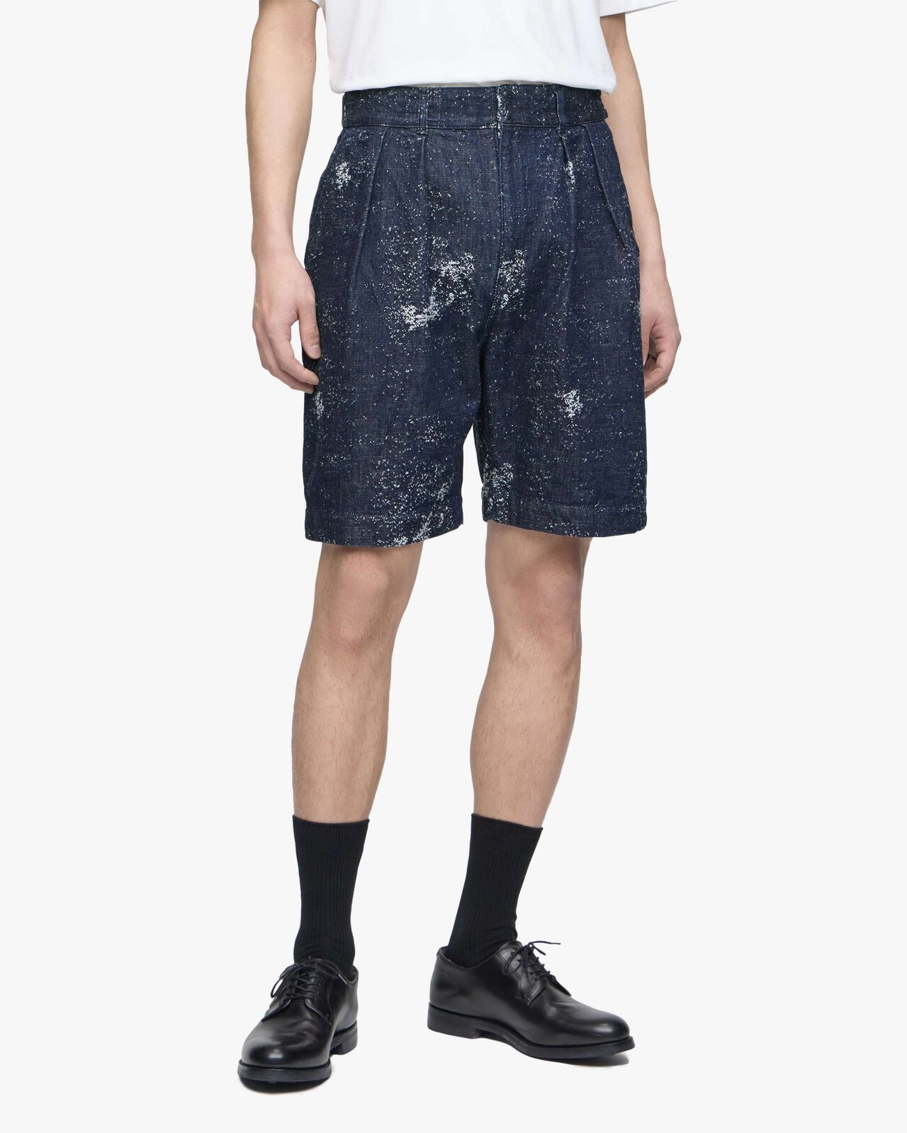 Momotaro Jeans MMSP6500ID WIDE SHORTS - JAGUARD
