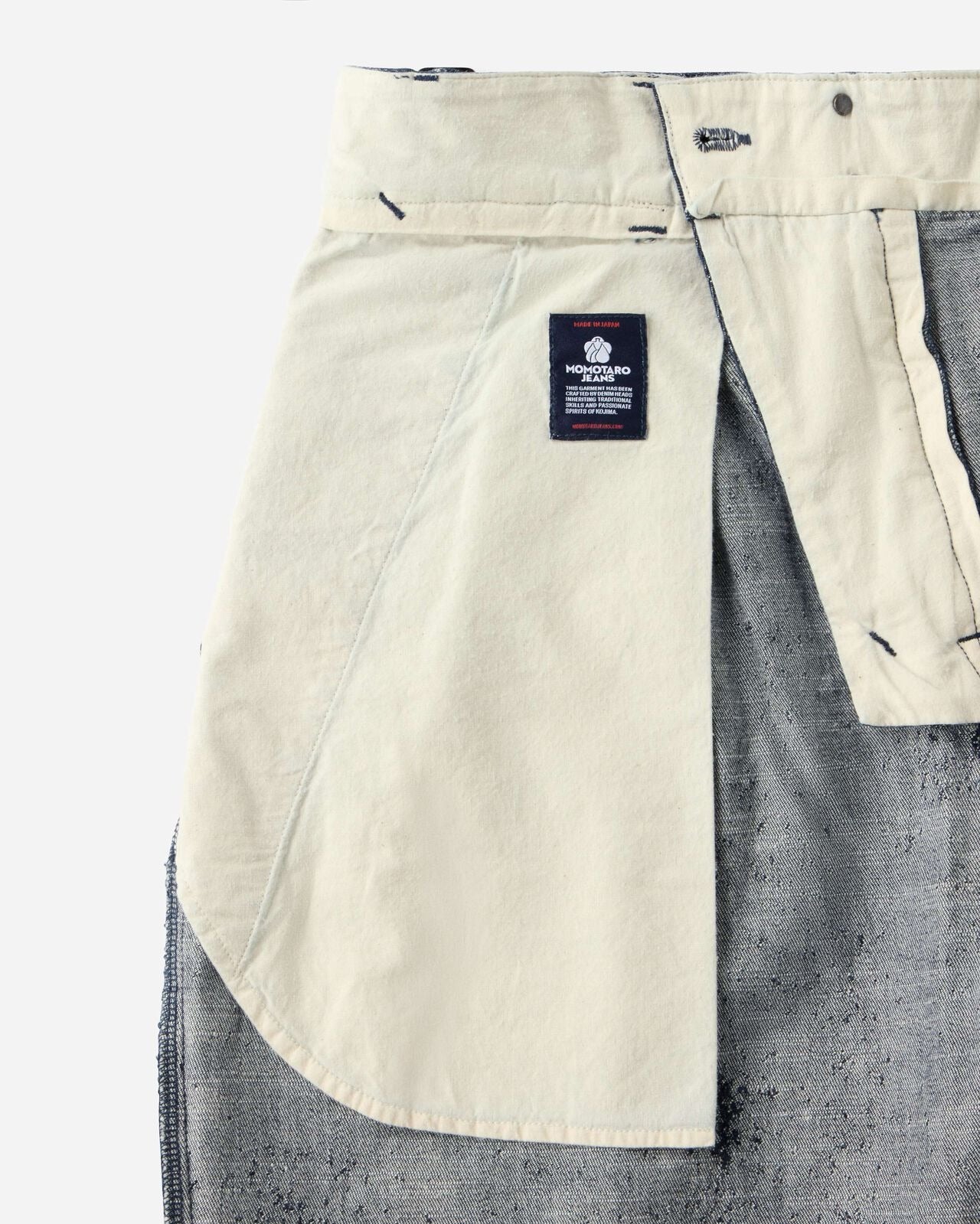 Momotaro Jeans MMSP6500ID WIDE SHORTS - JAGUARD