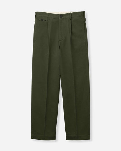 Momotaro Jeans MMPT6007 LBK WESTPOINT TROUSERS-FABRIC DYE Green