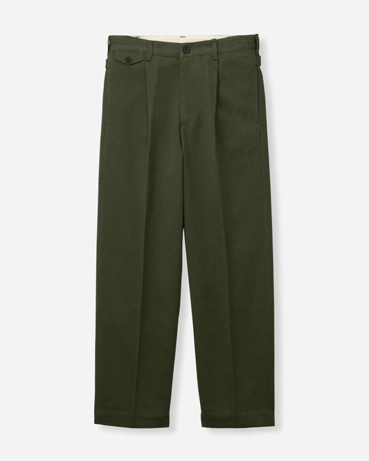 Momotaro Jeans MMPT6007 LBK WESTPOINT TROUSERS-FABRIC DYE Green