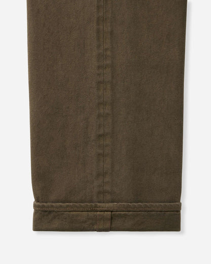 Momotaro Jeans MMJZ6403 #100 Botanical Moss Dye Straight Denim Khaki