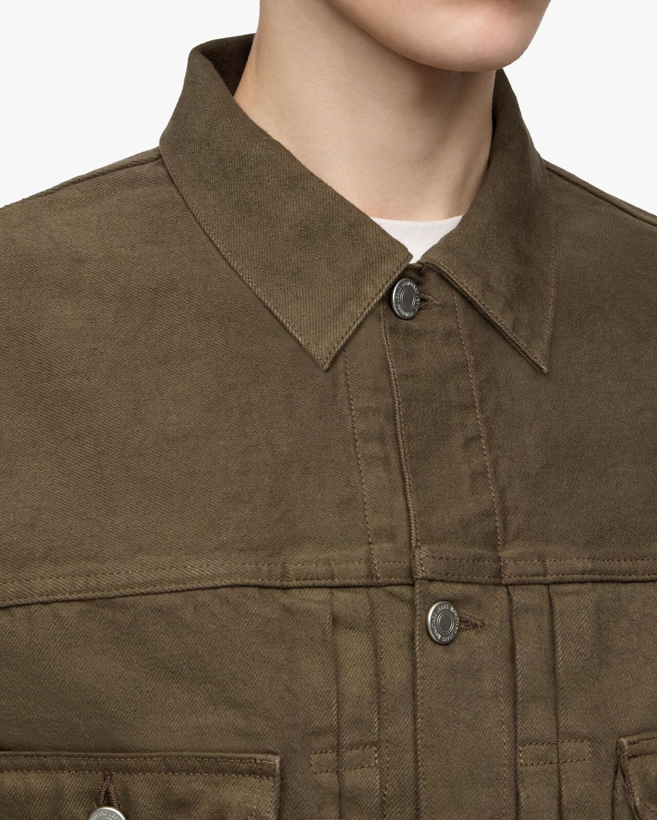 Momotaro Jeans MMGJ6004 #002 DENIM JACKET - MOSS
