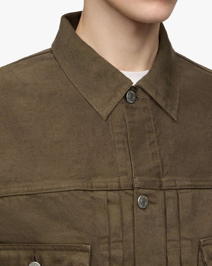 Momotaro Jeans MMGJ6004 #002 DENIM JACKET - MOSS