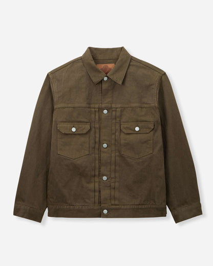 Momotaro Jeans MMGJ6004 #002 DENIM JACKET - MOSS