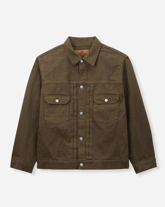 Momotaro Jeans MMGJ6004 #002 DENIM JACKET - MOSS